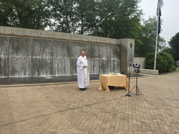 16 JUN 2019 Fathers' Day Mass-Gold Star Memorial Park Pic#3202