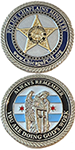 Police Chaplains Ministry Chicago Challenge Coin